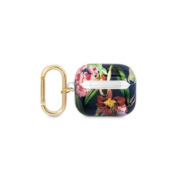 267038_oryg Guess case for Airpods 3 GUA3HHFLB blue Flower