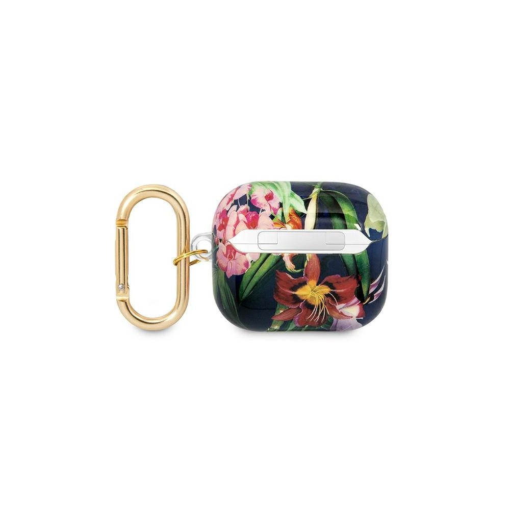 267038_oryg Guess case for Airpods 3 GUA3HHFLB blue Flower