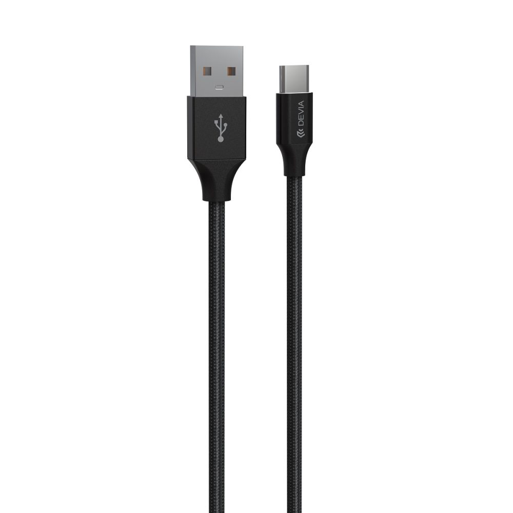 Devia cable Gracious EC303 USB - USB-C 1,0 m 2,4A black