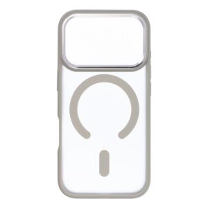 MATTE MAG COVER case compatible with MagSafe for IPHONE 17 Pro titanium