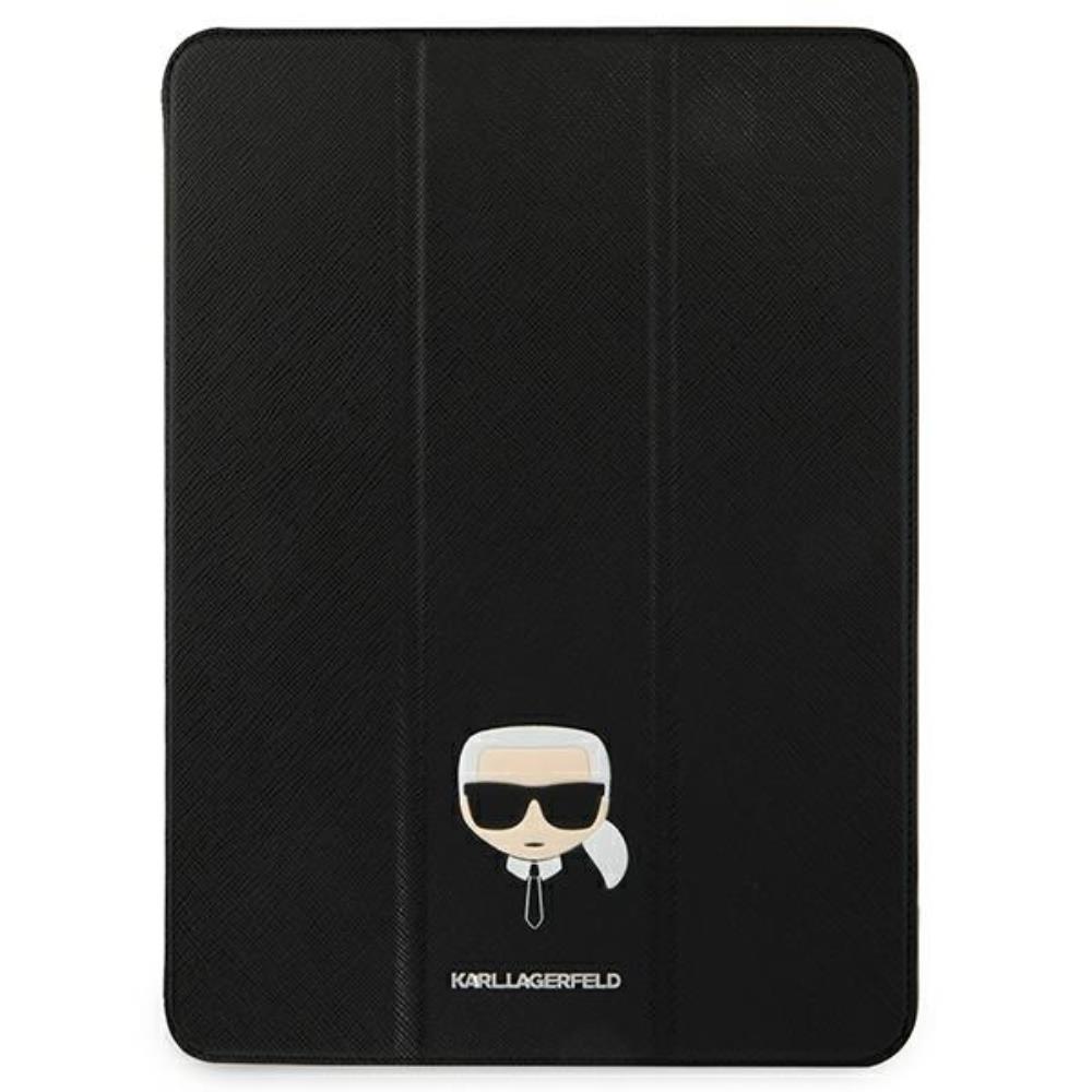 Karl Lagerfeld case for iPad 12,9" Pro 2021 KLFC12OKHK Book Cover black Saffiano Karl Head