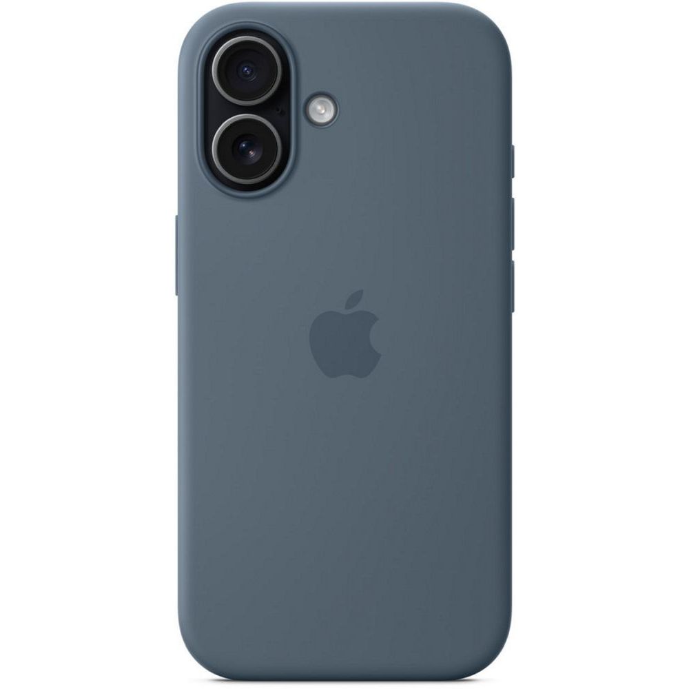 iPhone 17 Silicone Case with MagSafe - Anchor Blue