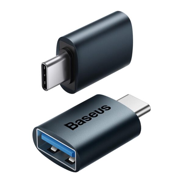 272625_oryg Baseus adapter Ingenuity USB-C to USB-A 3.1 blue OTG