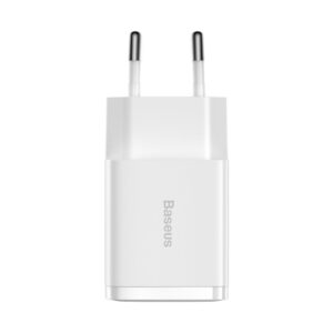 Baseus wall charger Compact 2 x USB white 10,5w