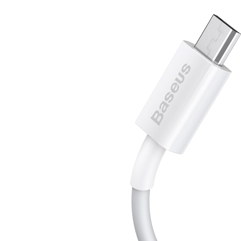Baseus cable Superior USB - microUSB 2,0 m 2,0A white