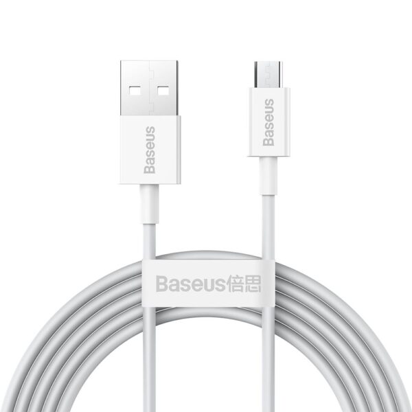 Baseus cable Superior USB - microUSB 2,0 m 2,0A white