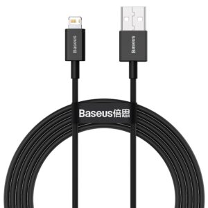 Baseus cable Superior USB - Lightning 2,0 m 2,4A black