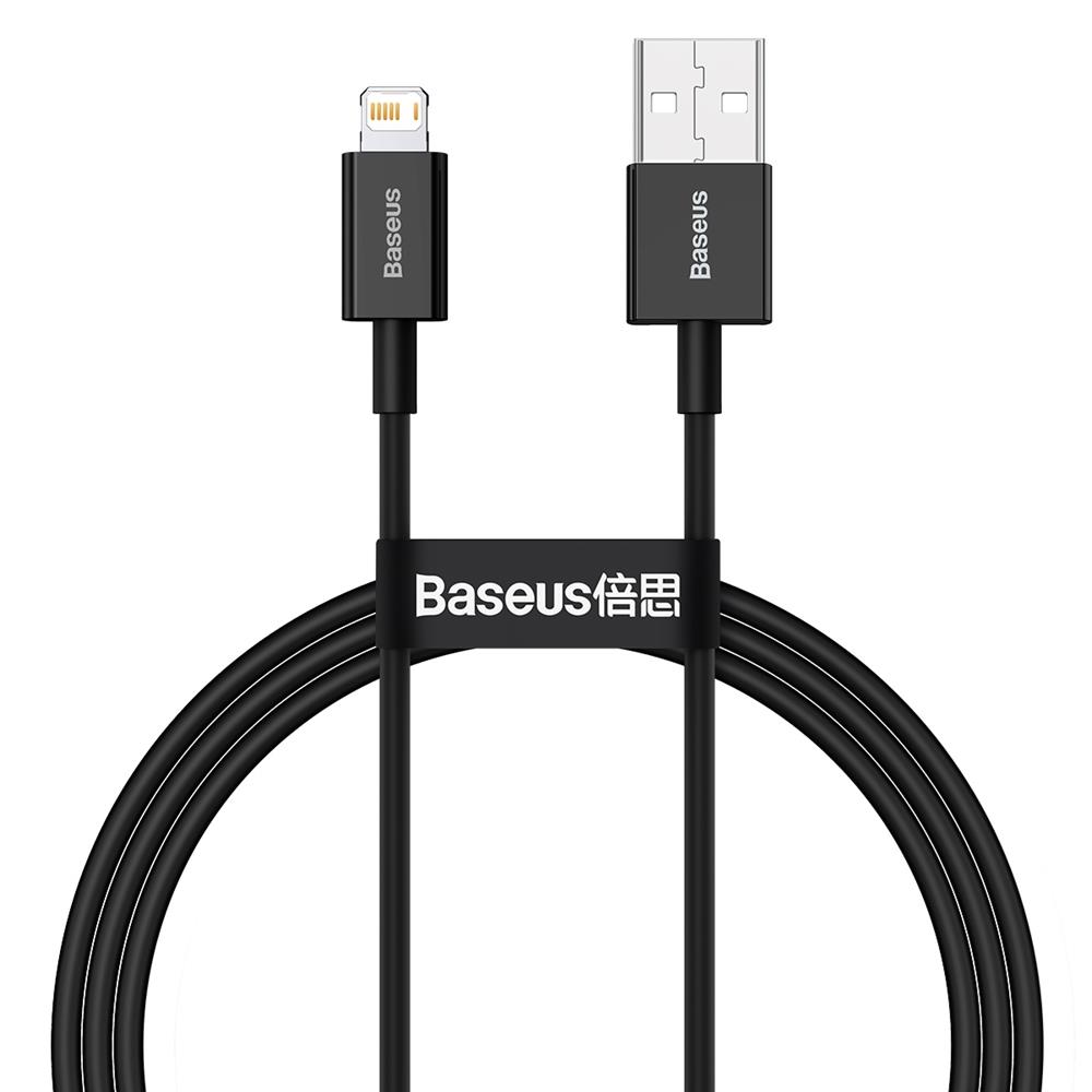 Baseus cable Superior USB - Lightning 1,0 m 2,4A black