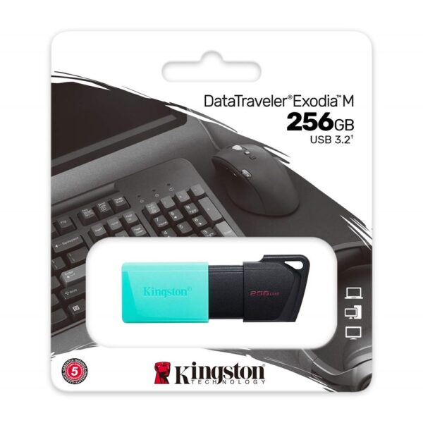 Kingston pendrive DataTraveler Exodia M DTXM 256GB green
