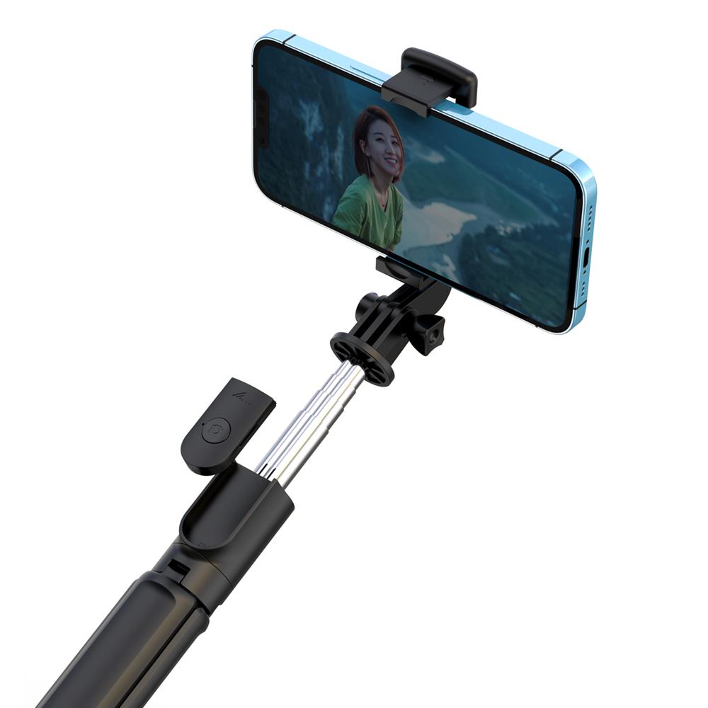273509_oryg XO selfie stick Bluetooth tripod SS09 black 64cm