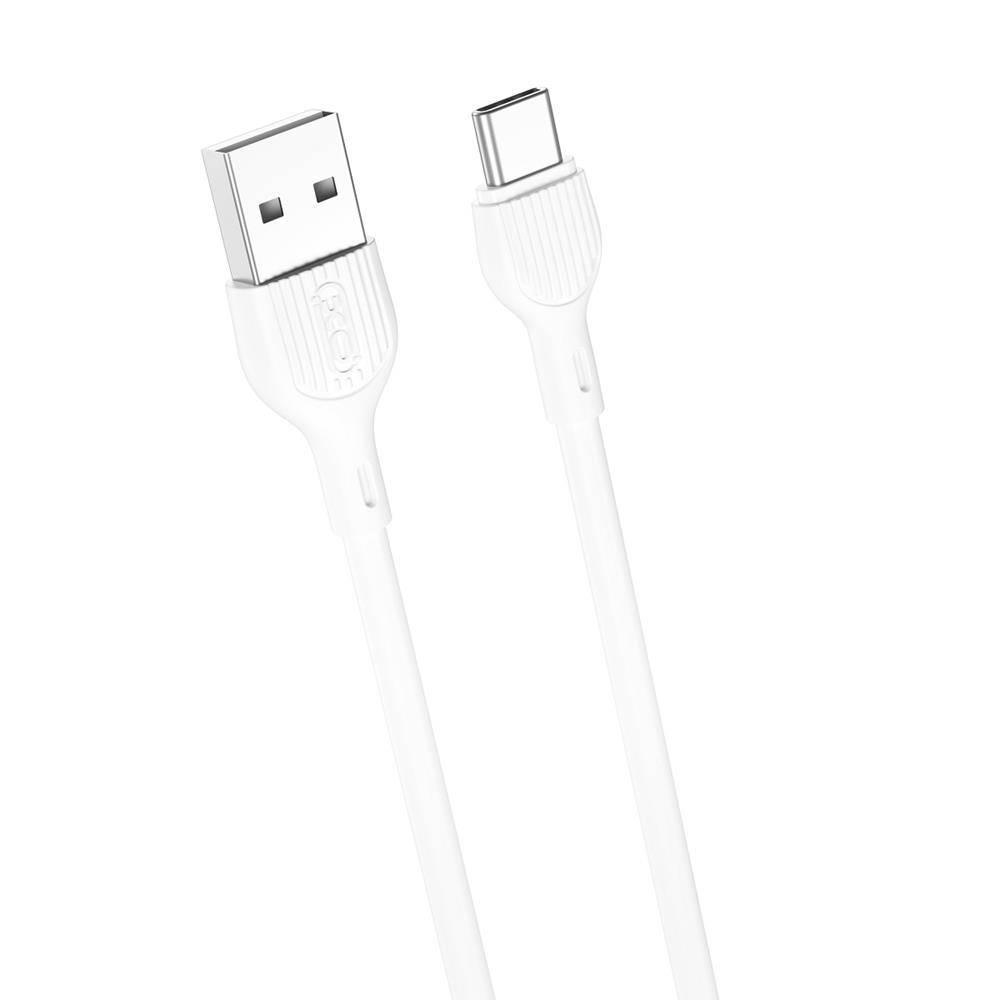 273535_oryg XO cable NB200 USB - USB-C 2,0m 2.1A white
