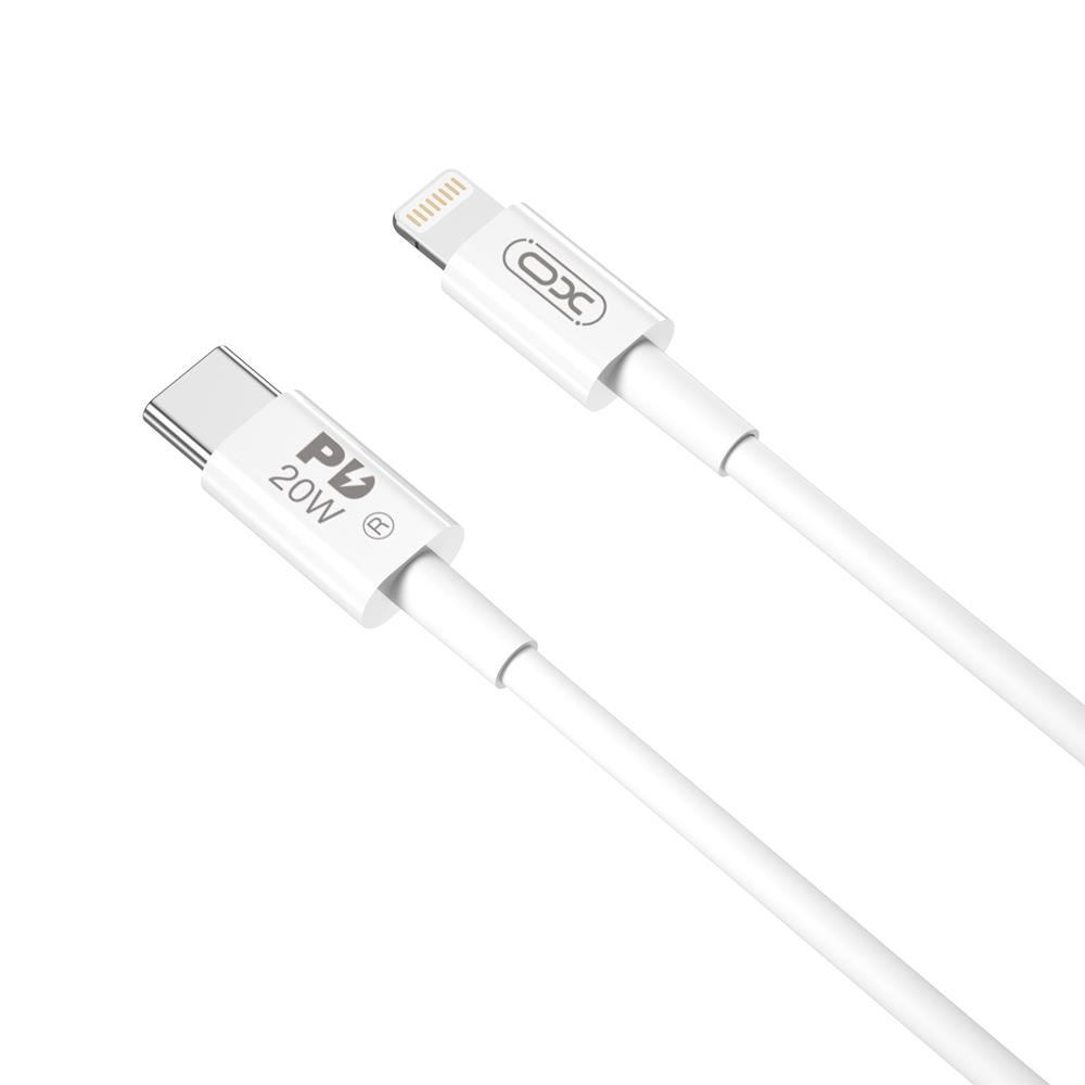 XO cable NB-Q189B PD USB-C - Lightning 2,0m 20W white