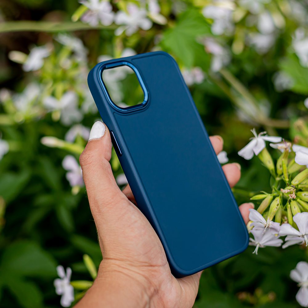 274585_oryg Satin case for iPhone 15 Plus 6,7" dark blue