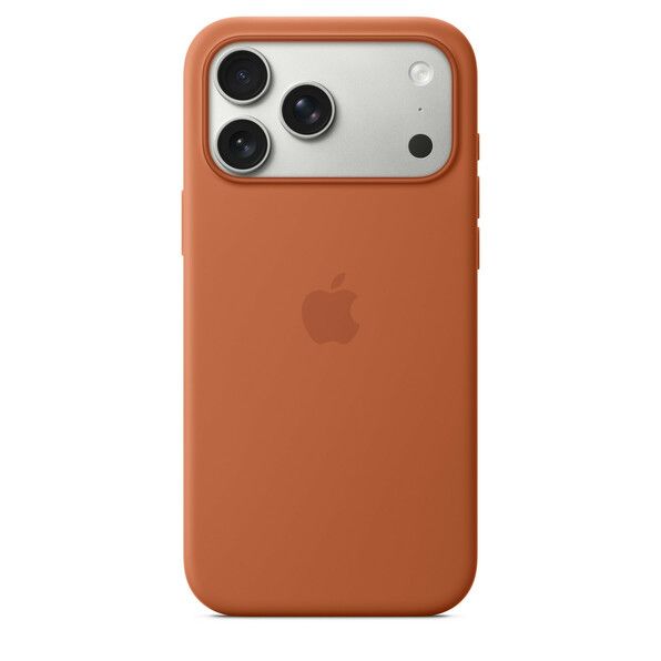 iPhone 17 Pro Max Silicone Case with MagSafe – Terra Cotta