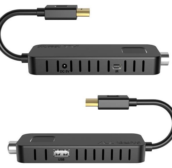 PS Tuner DVB-T-2 LTC TV naziemnej HD205M z pilotem programowalnym H.265, MIN