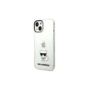Karl Lagerfeld case for iPhone 14 Plus 6,7" KLHCP14MCTTR transparent hardcase Choupette Body