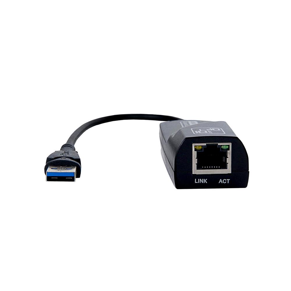 Akyga adapter with cable AK-AD-31 network card USB A (m) / RJ45 (f) 10/100/1000 ver. 3.0 15cm
