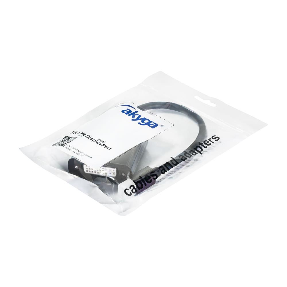 CREATOR: gd-jpeg v1.0 (using IJG JPEG v90), quality = 80 Akyga converter adapter with cable AK-AD-37 mini DisplayPort (m) / DVI 24+5 pin (f) 15cm