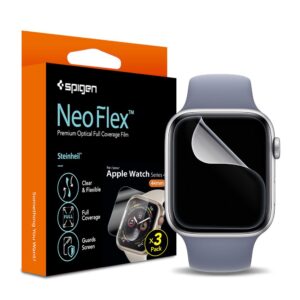 288338_oryg Spigen protection foil Neo Flex 3-Pack for Apple Watch 4 / 5 / 6 / 7 / 8 / SE (40 / 41 MM)