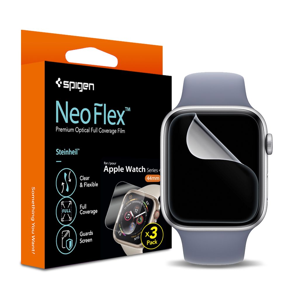 288338_oryg Spigen protection foil Neo Flex 3-Pack for Apple Watch 4 / 5 / 6 / 7 / 8 / SE (40 / 41 MM)