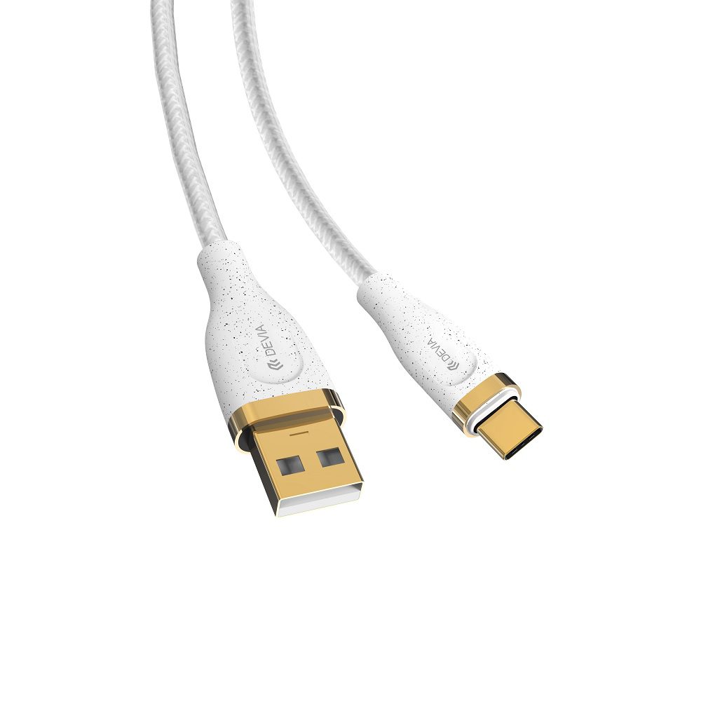 Devia cable Star EC311 USB - USB-C 1,5 m 2,4A white