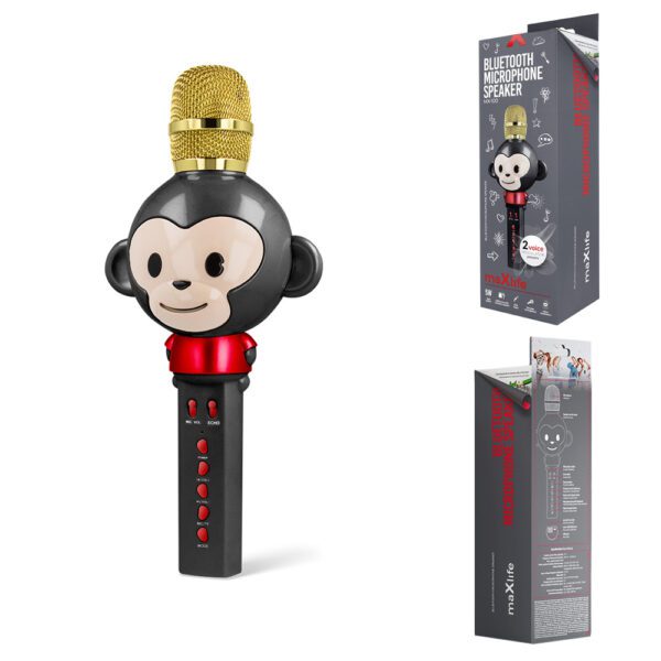 Maxlife BT microphone with speaker Animal MX-100 black