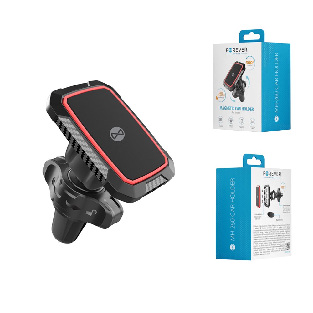 289494_oryg Forever car holder for air vent MH-260 magnetic black