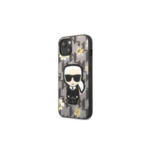 Karl Lagerfeld case for iPhone 13 6,1" KLHCP13MPMNFIK1 grey hard case Monogram Iconic Karl