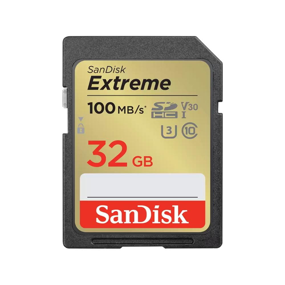 290844_oryg SanDisk memory card Extreme SDHC 32GB 100/60MB/s C10 V30 UHS-I U3