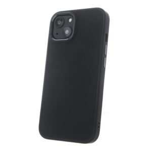 Satin case for iPhone 15 Plus 6,7" black