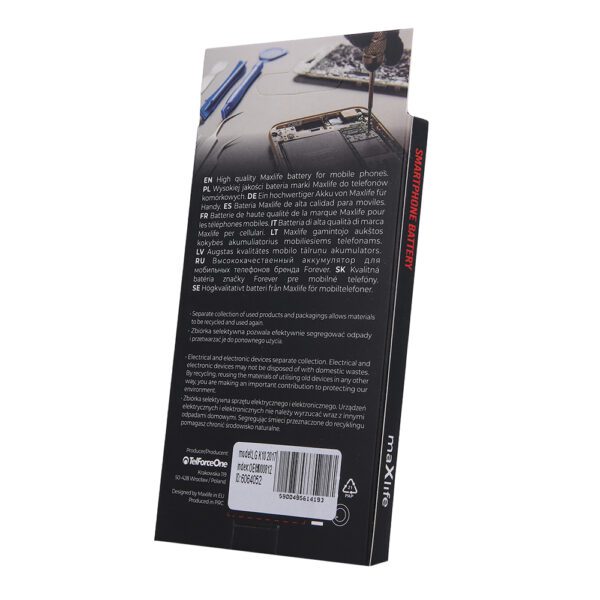 291514_oryg Maxlife battery for LG K10 2017 M250N 2300mAh