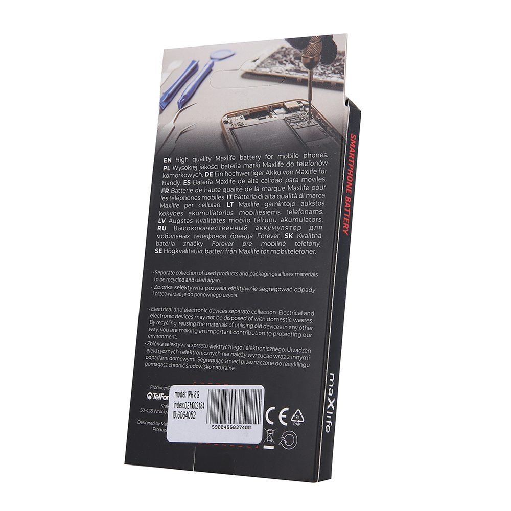 291529_oryg Maxlife battery for iPhone 8 1960mAh