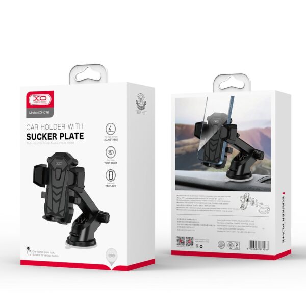 292682_oryg XO car holder C76 black with suction cup