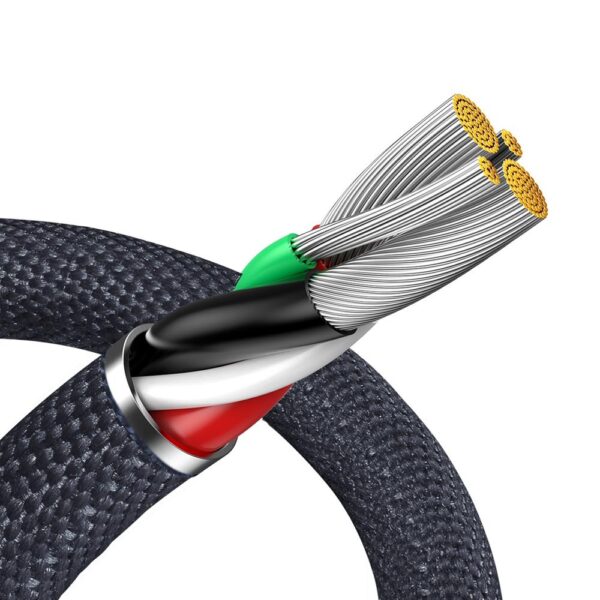 Baseus cable Crystal Shine USB - Lightning 2,0 m 2,4A black