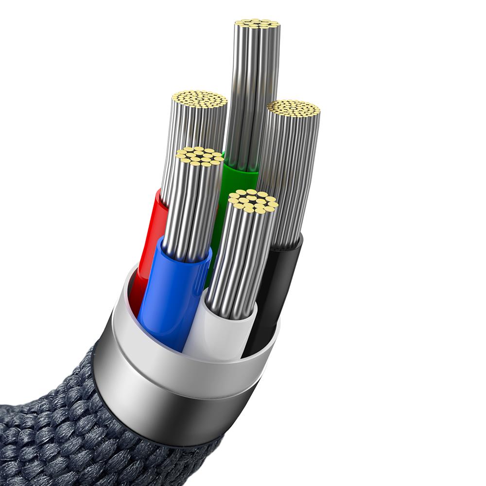 Baseus cable Crystal Shine USB-C - Lightning 2,0 m 20W black