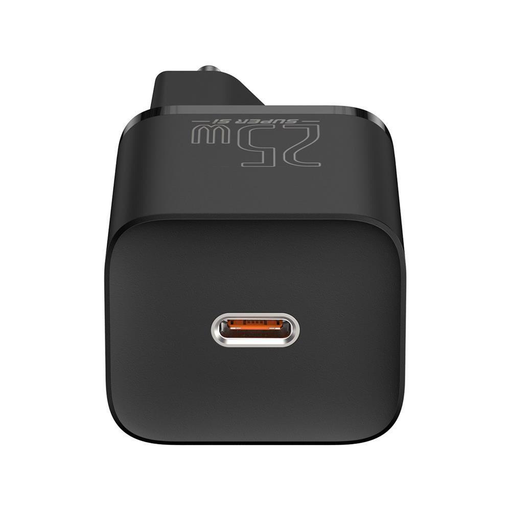 Baseus wall charger Super Si PD 25W 1x USB-C black