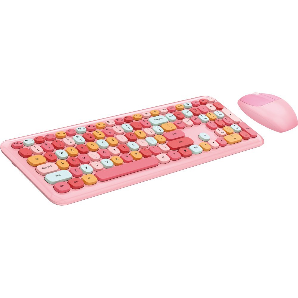 Forever keyboard + mouse Candy pink