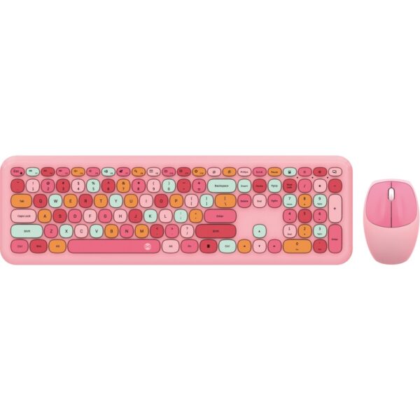 Forever keyboard + mouse Candy pink