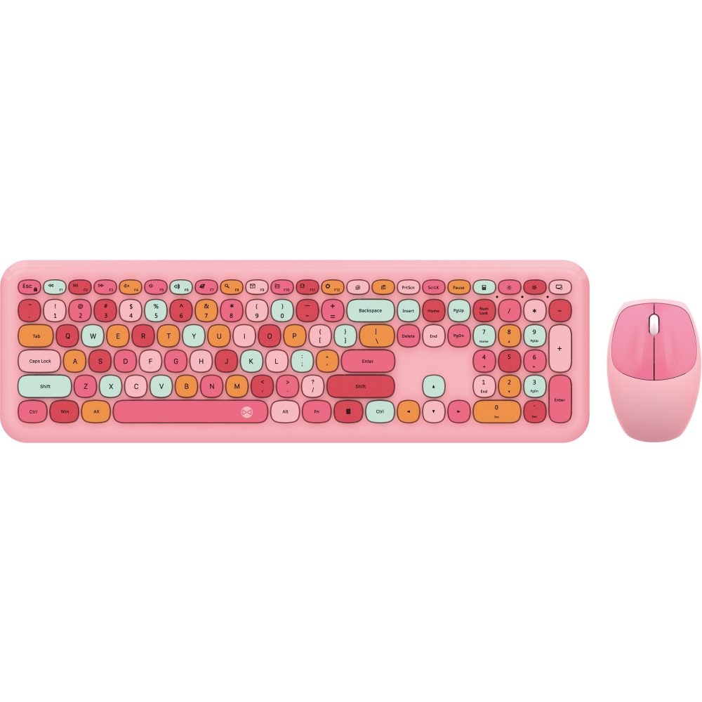 Forever keyboard + mouse Candy pink