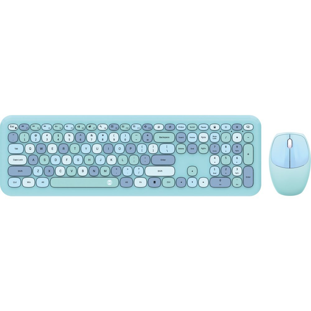 Forever keyboard + mouse Candy blue