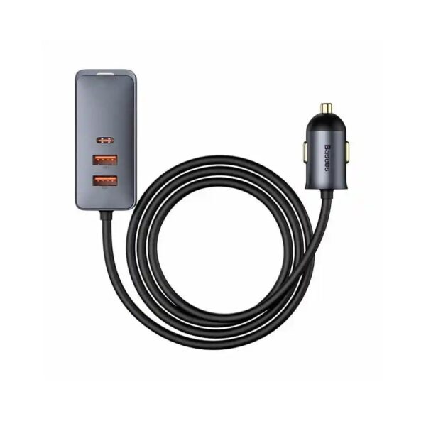 293839_oryg Baseus car charger Share Together 2in1 PD 120W 2x USB 2x USB-C gray
