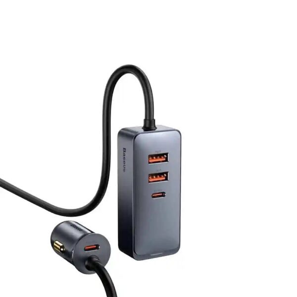 293840_oryg Baseus car charger Share Together 2in1 PD 120W 2x USB 2x USB-C gray