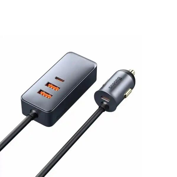 293841_oryg Baseus car charger Share Together 2in1 PD 120W 2x USB 2x USB-C gray