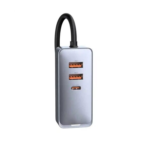 293842_oryg Baseus car charger Share Together 2in1 PD 120W 2x USB 2x USB-C gray