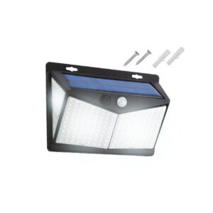 Solar wall lamp 208 LED SMD 600lm PIR IP65 1800mAh