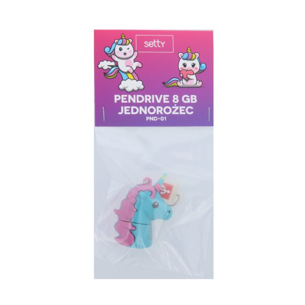 296757_oryg Setty Pendrive 8GB Unicorn PDN-01