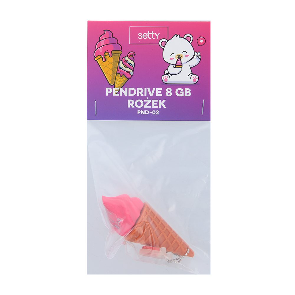 296766_oryg Setty Pendrive 8GB IceCream PND-02
