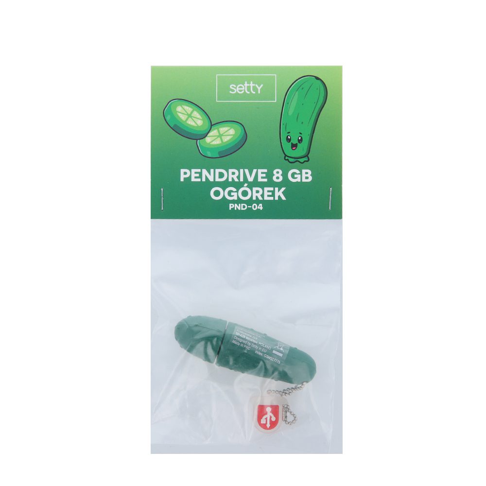 296770_oryg Setty Pendrive 8GB Cucumber PND-04