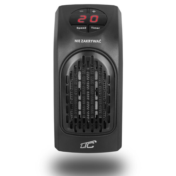 Black heater LTC 400W/230V with ceramic heating element