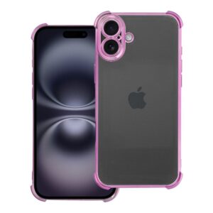 Case ANTISHOCK ELECTRO for IPHONE 16 Plus pink